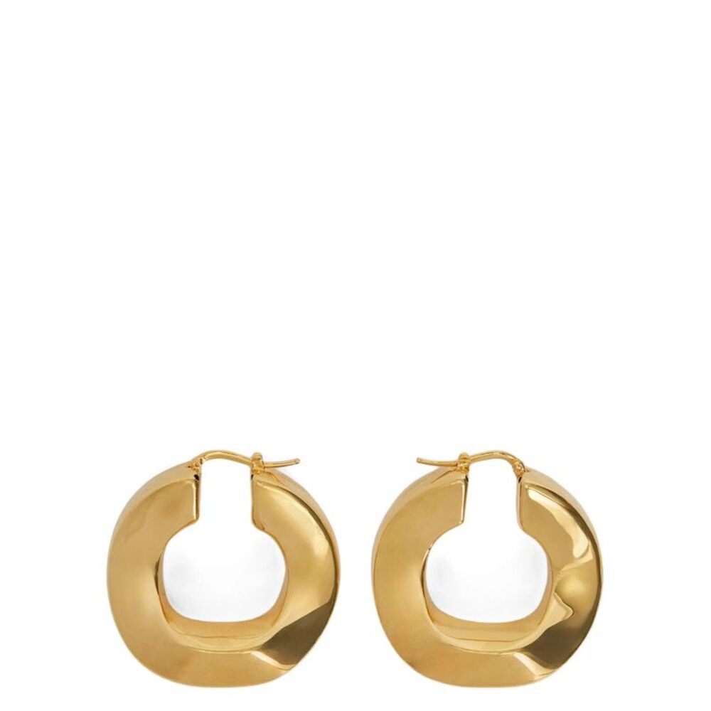 Jil Sander Gold Copper Women's Earrings